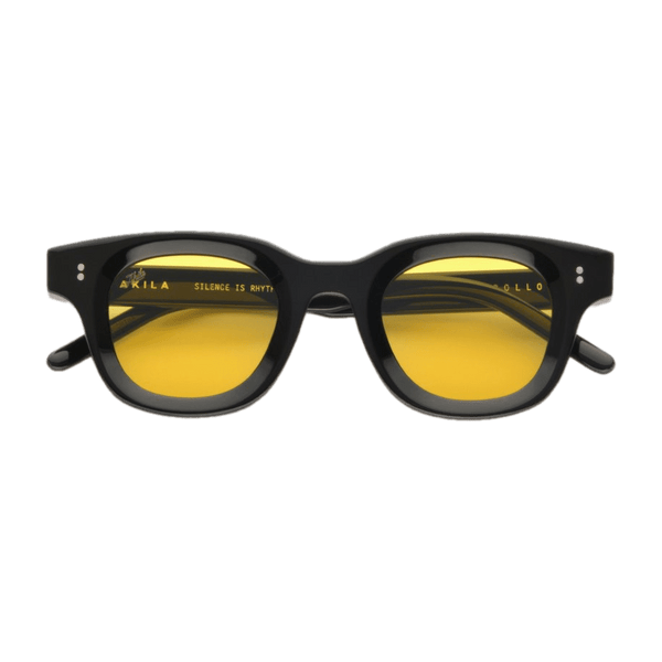 Apollo / Black Acetate & Yellow Lens - Shade Files